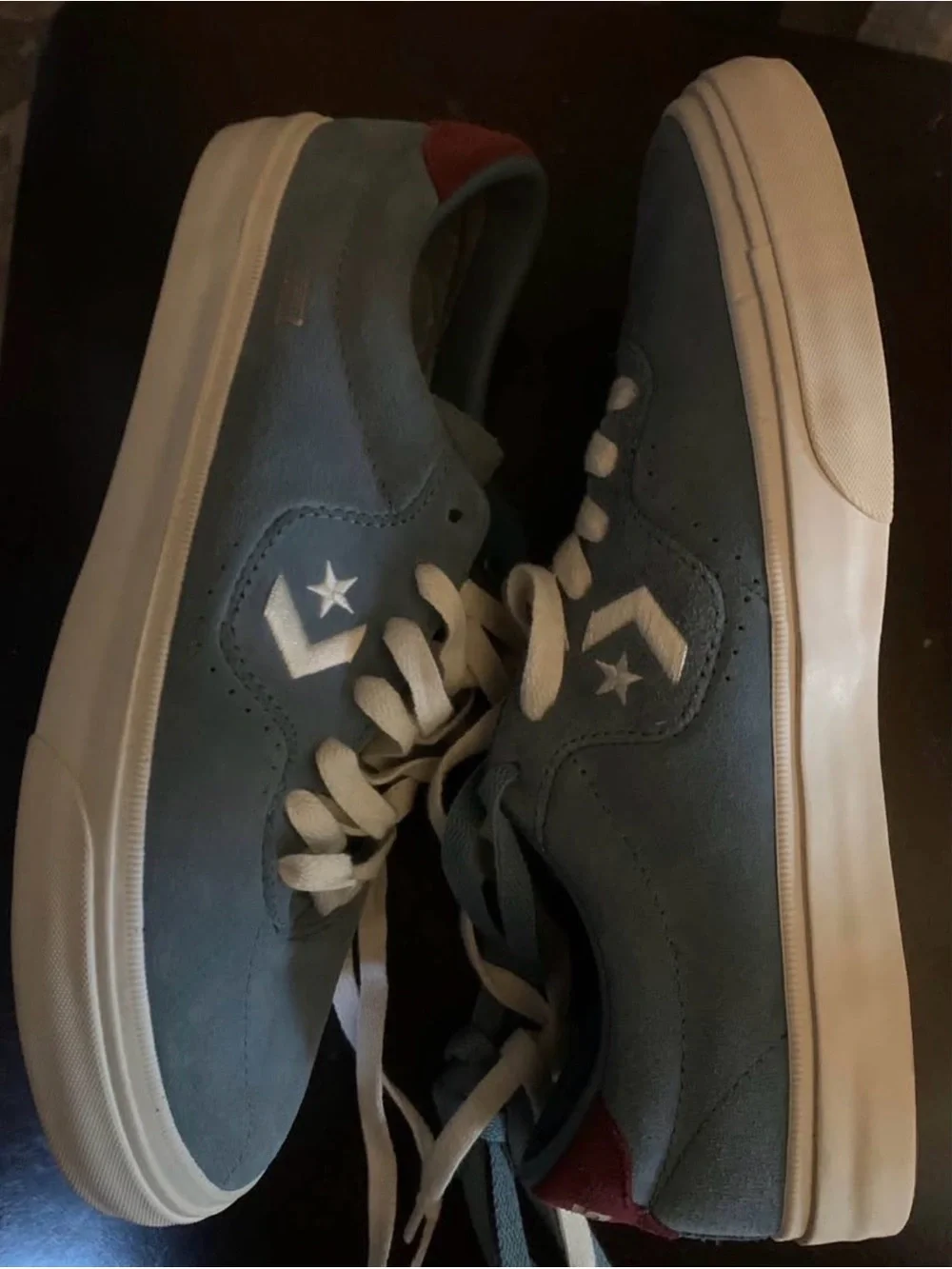 Converse light blue